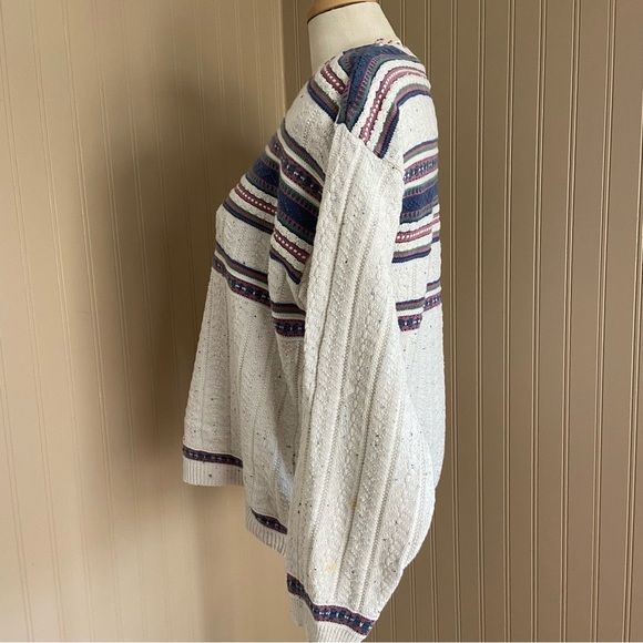 Vintage Northern Reflections Cotton Knit Sweater Women’s Size Medium - Picture 4 of 12